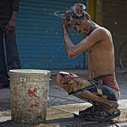 Morning Wash Ritual Delhi
